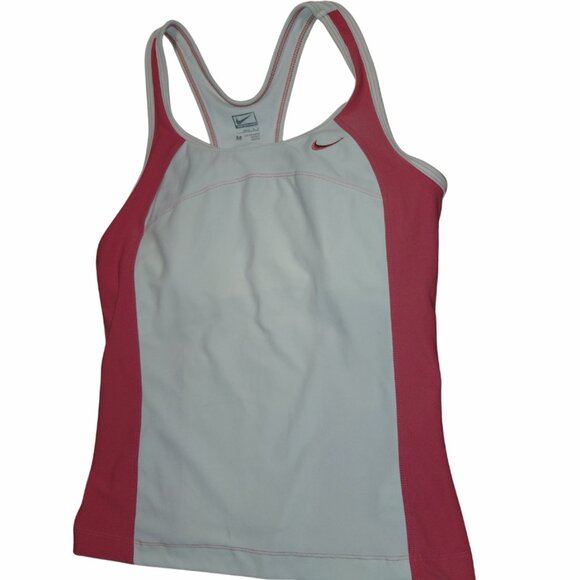 Nike Tops - Nike Performance Racerback Tank Top w/ Built In Bra Women's Medium